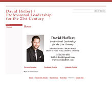 Tablet Screenshot of davidhoffert.com